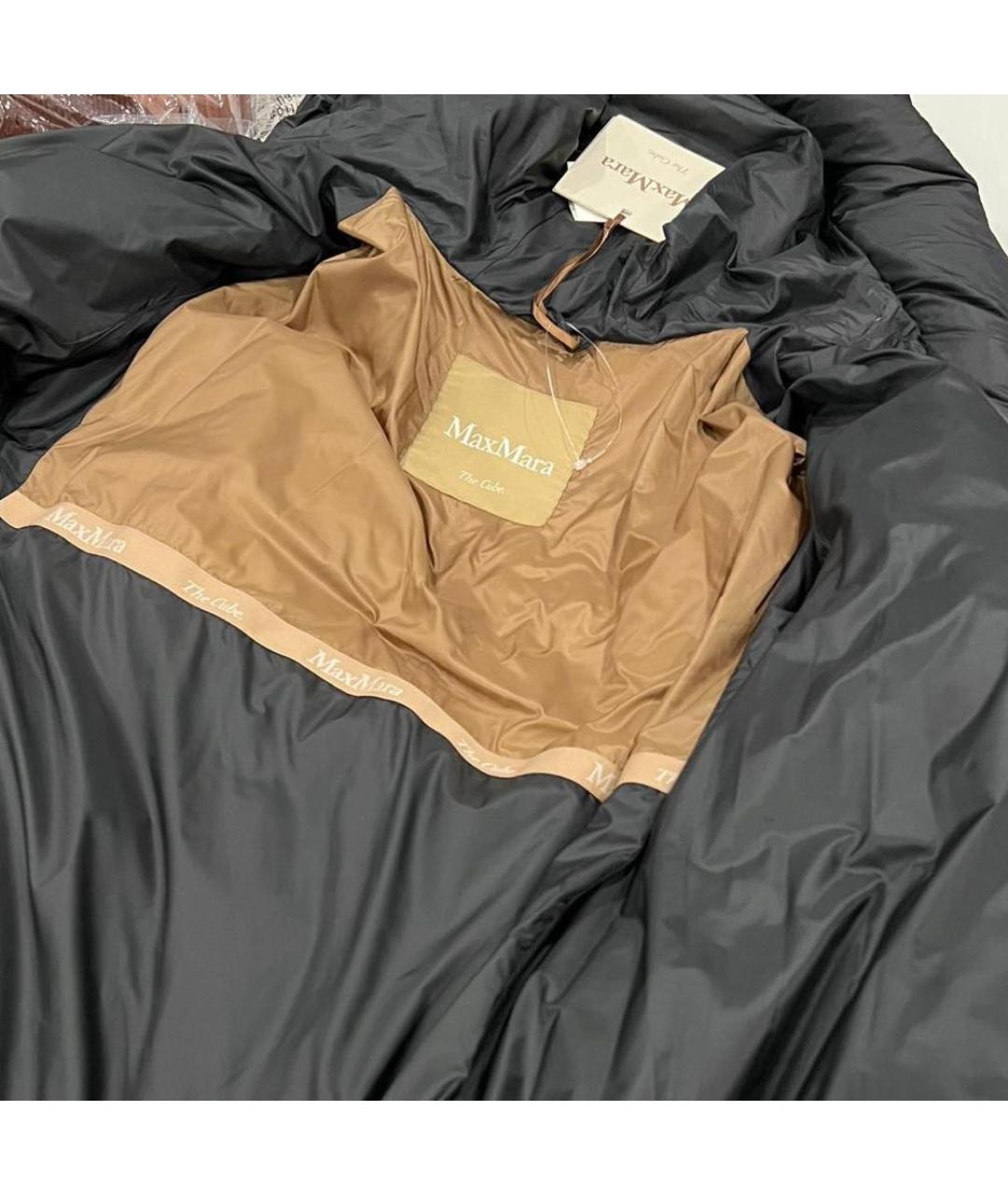 MAX MARA THE CUBE Черный пуховик, фото 3