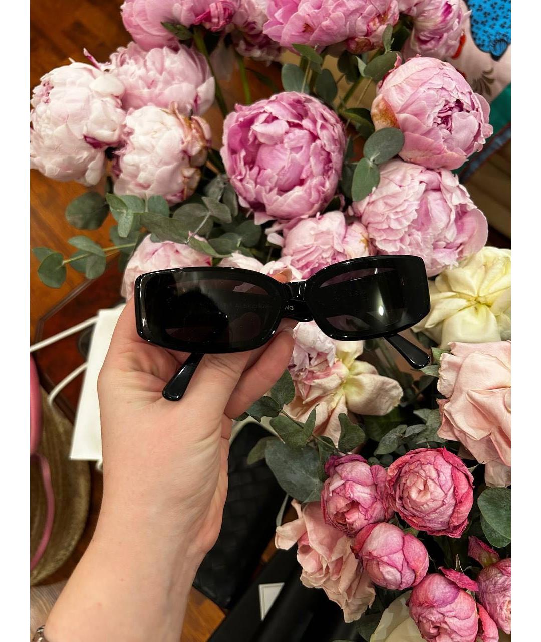 GENTLE MONSTER Черные пластиковые солнцезащитные очки, фото 2