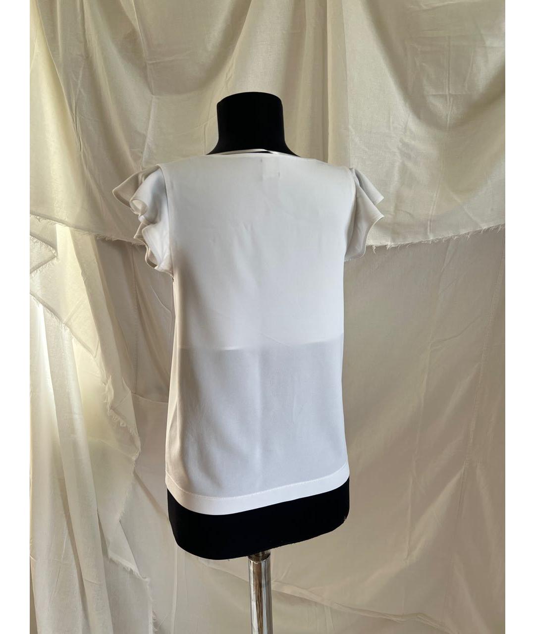 PINKO Белая ацетатная блузы, фото 2