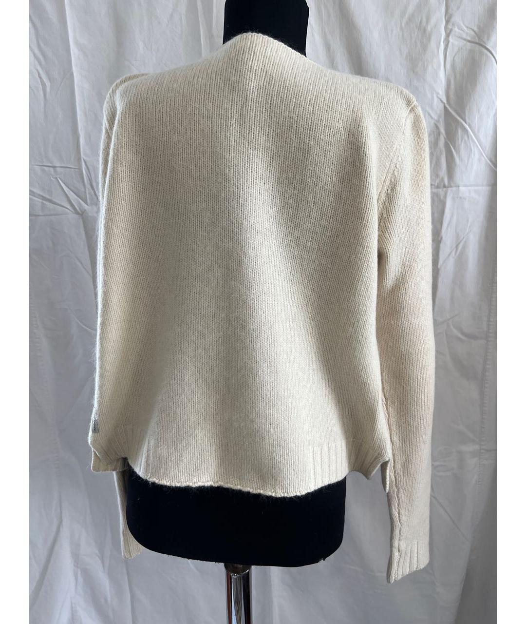 ARMANI JEANS Бежевый шерстяной джемпер / свитер, фото 2