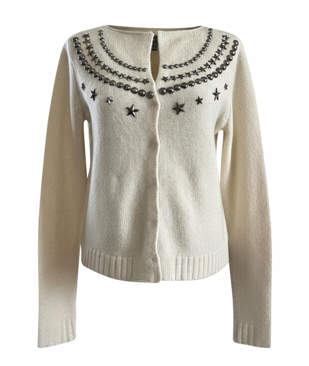 ARMANI JEANS Бежевый шерстяной джемпер / свитер, фото 1