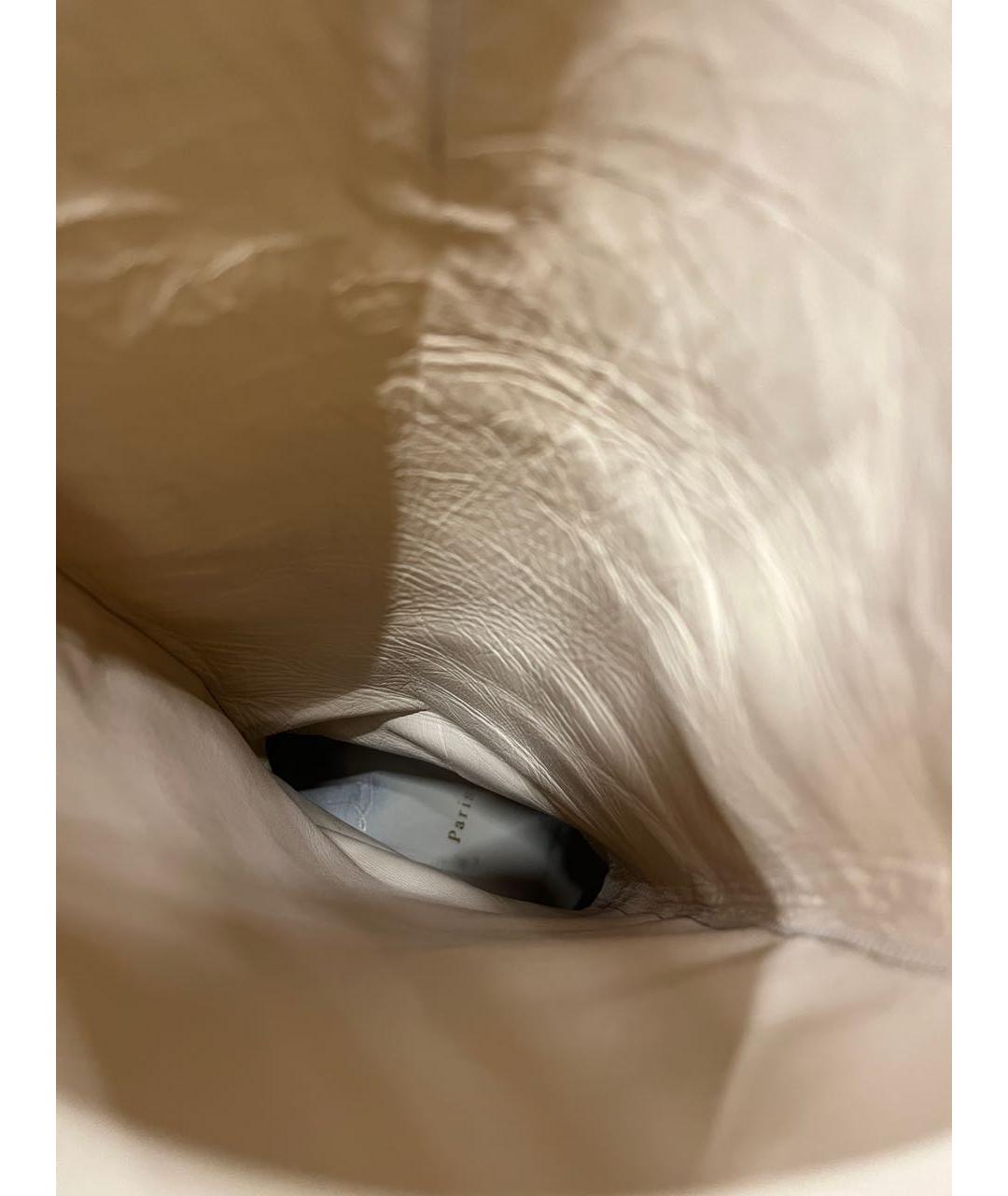 CHRISTIAN LOUBOUTIN Черные кожаные сапоги, фото 8