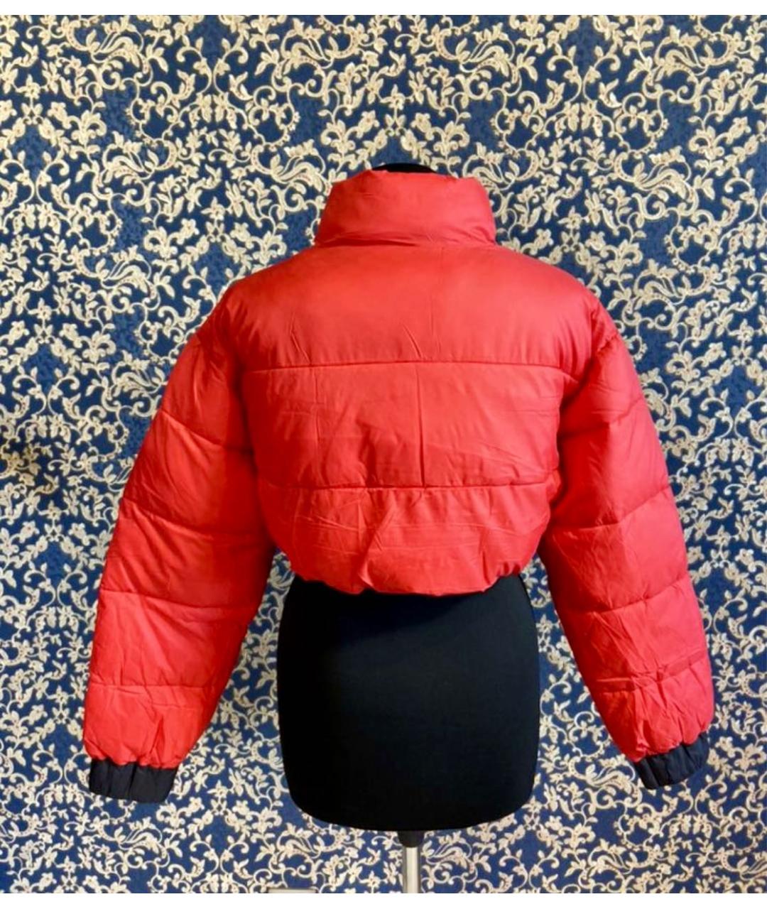MOSCHINO Красная полиэстеровая куртка, фото 2