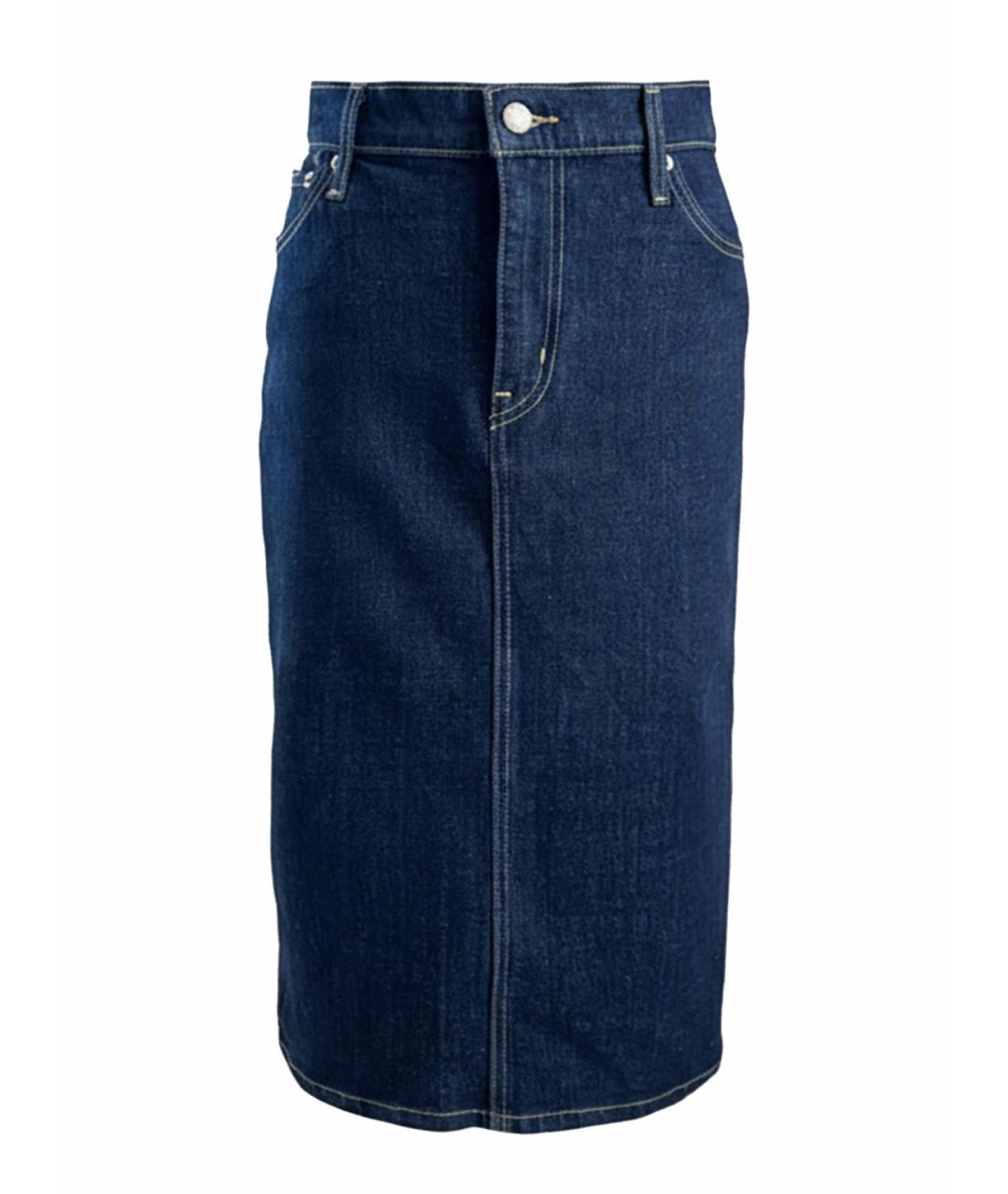 LEVI'S Темно-синий хлопко-эластановый джемпер / свитер, фото 1