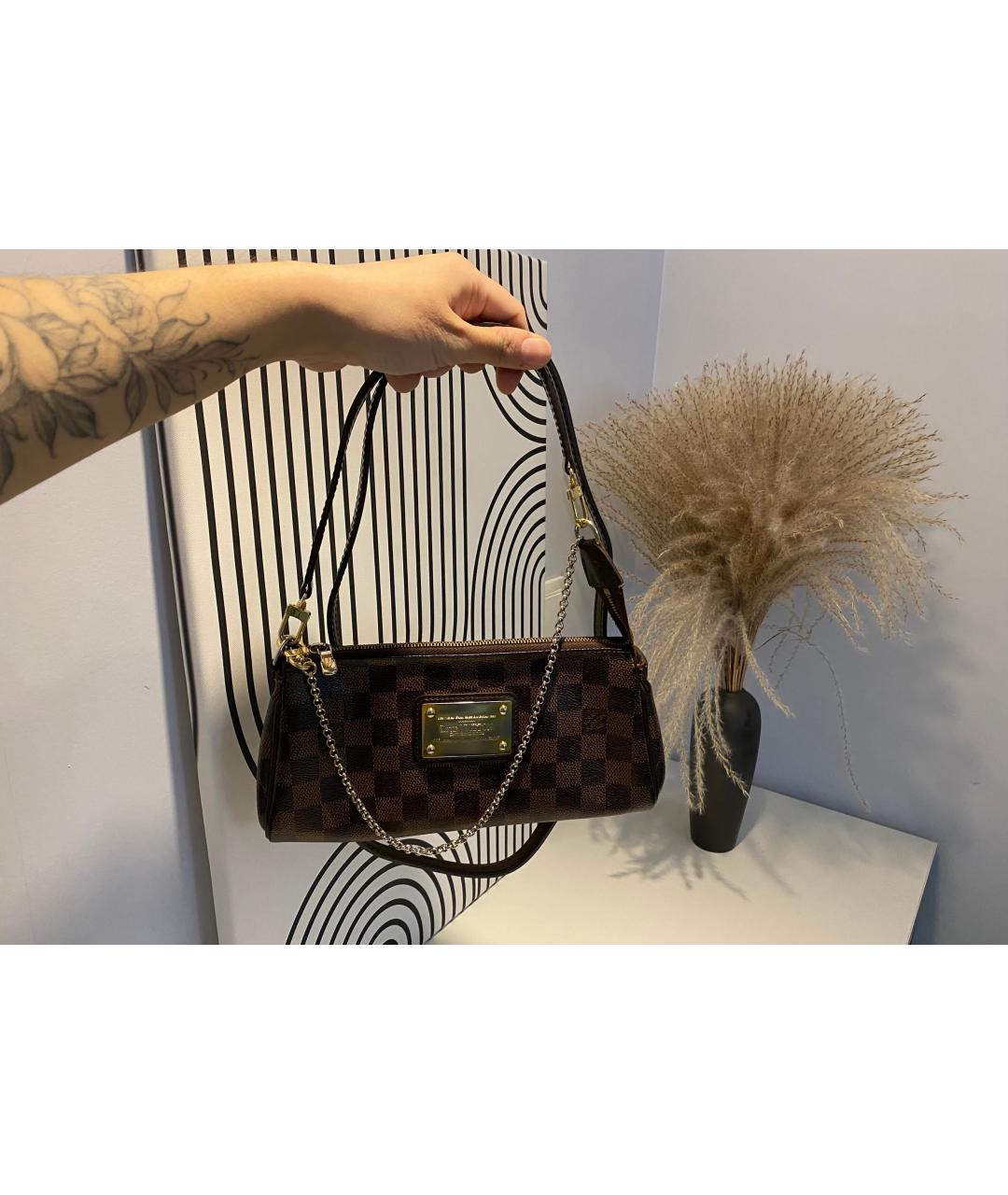 LOUIS VUITTON Коричневая сумка через плечо, фото 8