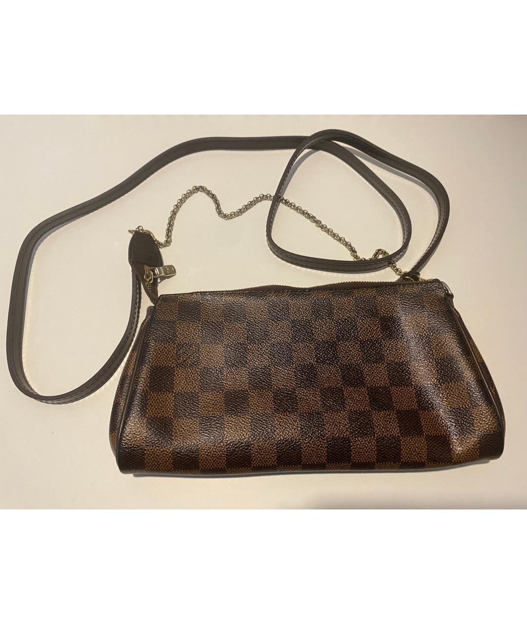 LOUIS VUITTON Коричневая сумка через плечо, фото 4