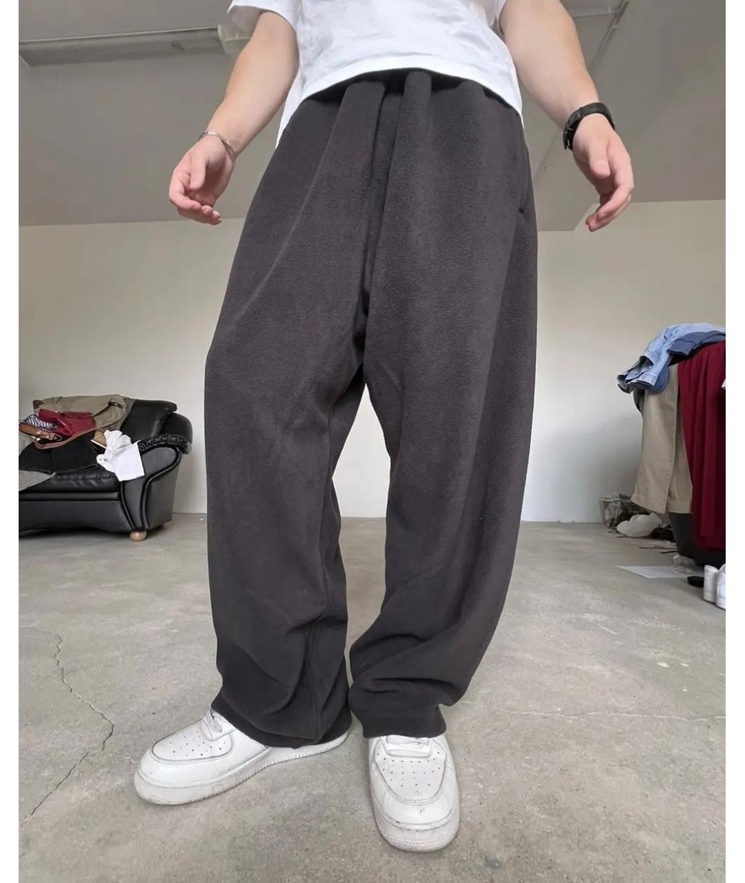 YEEZY Черные повседневные брюки, фото 4