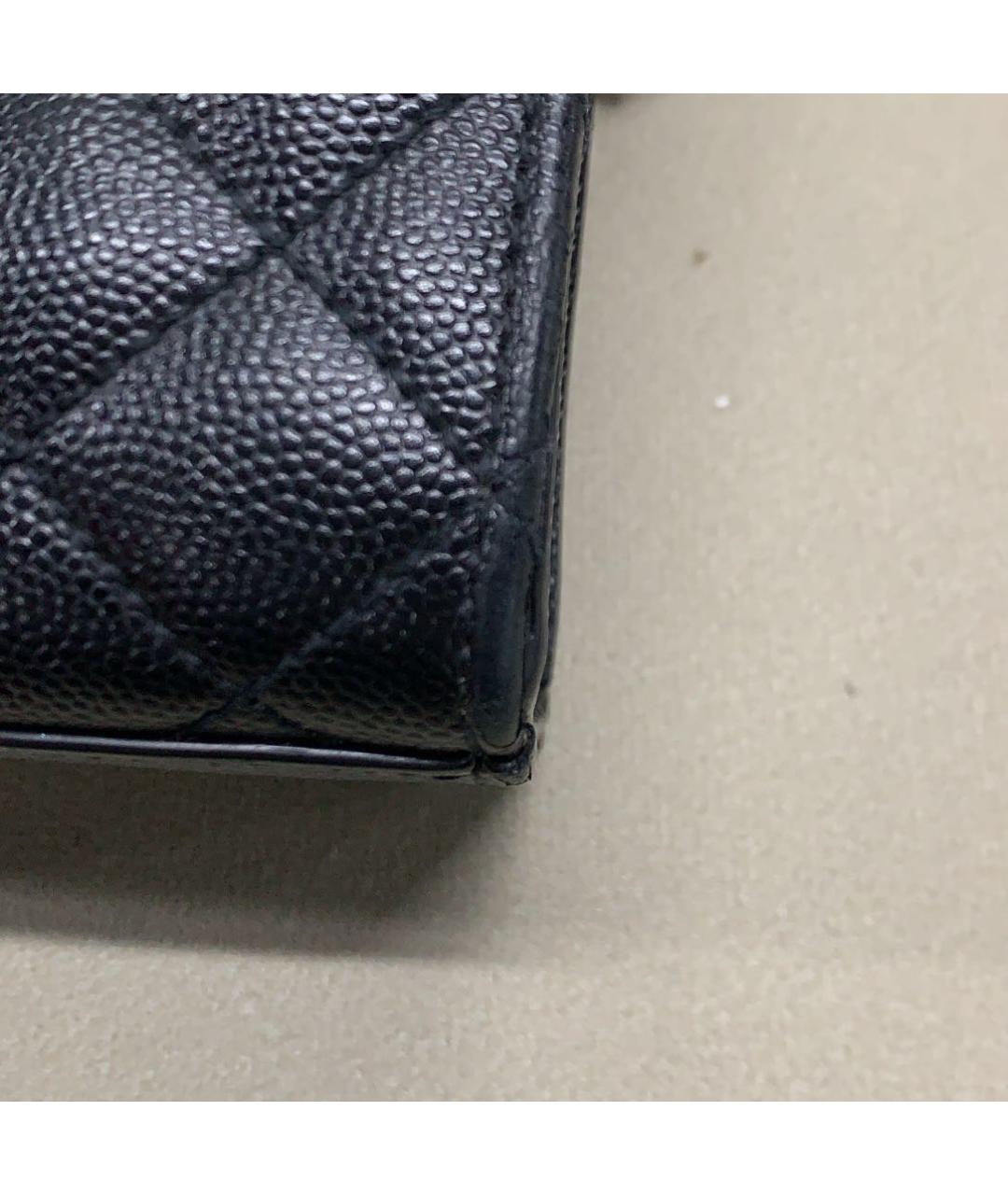 SAINT LAURENT Черная кожаная сумка через плечо, фото 5