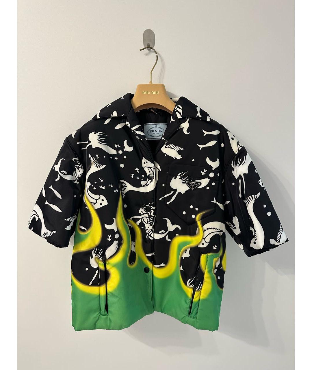 PRADA Черная куртка, фото 5