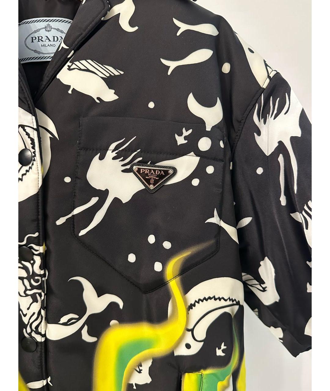 PRADA Черная куртка, фото 4