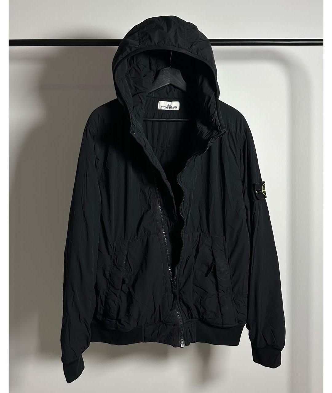 STONE ISLAND Черная куртка, фото 2