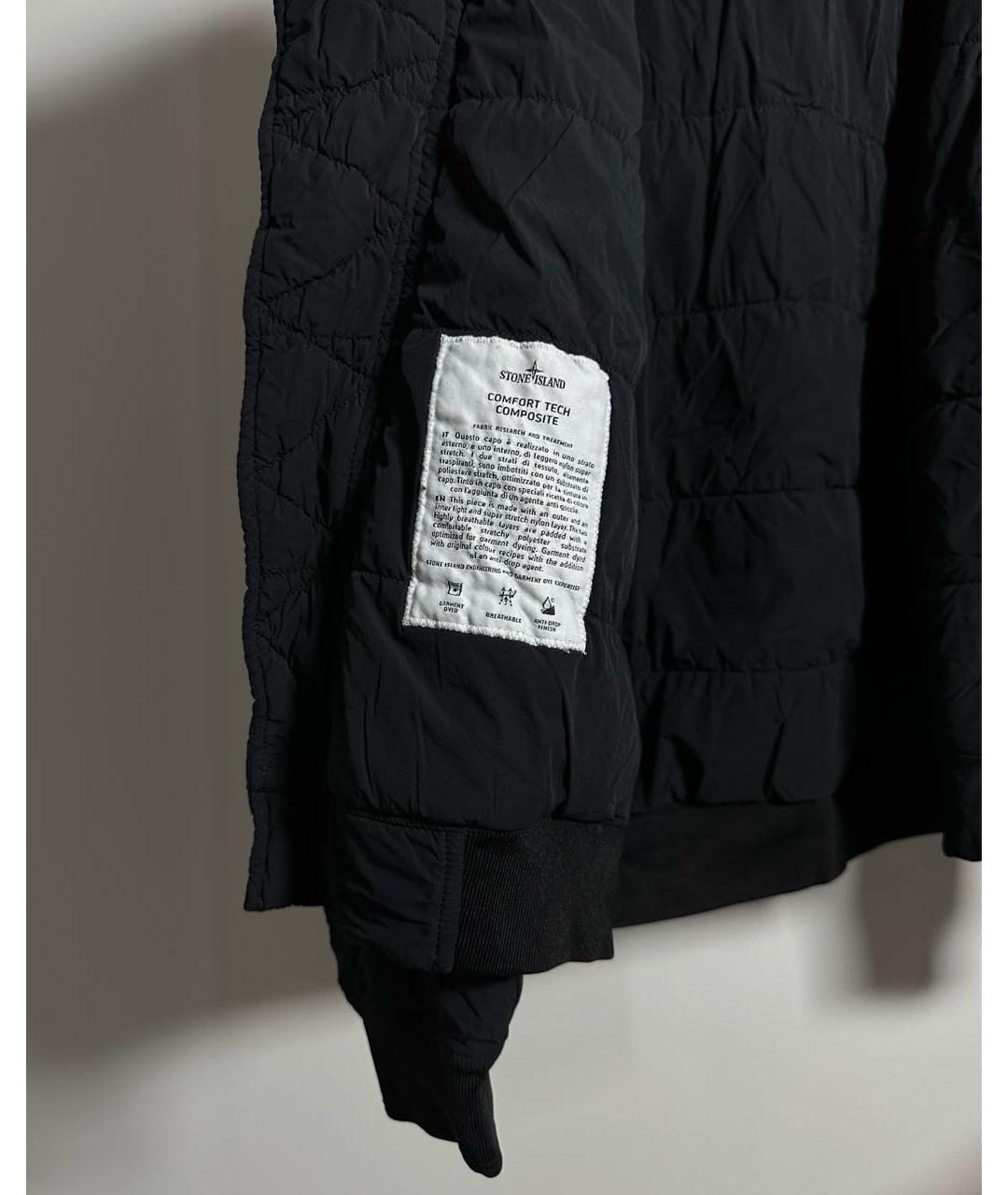 STONE ISLAND Черная куртка, фото 7