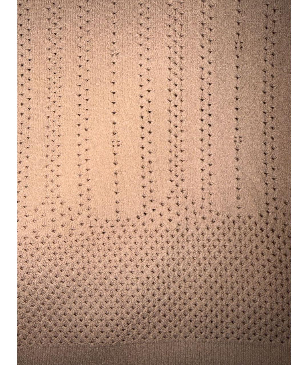 ULYANA SERGEENKO Розовая вискозная юбка миди, фото 5