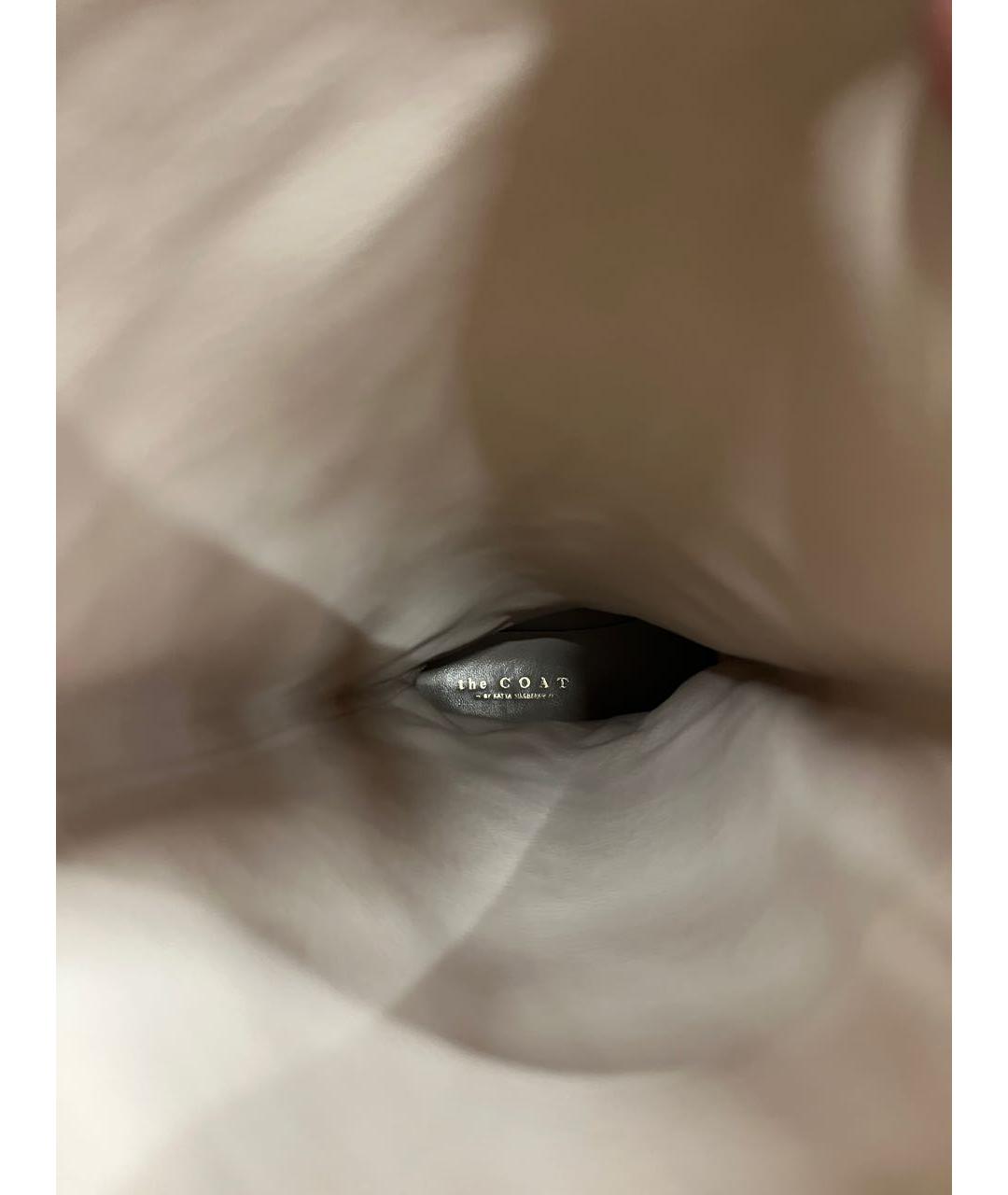 The coat Белые кожаные сапоги, фото 8