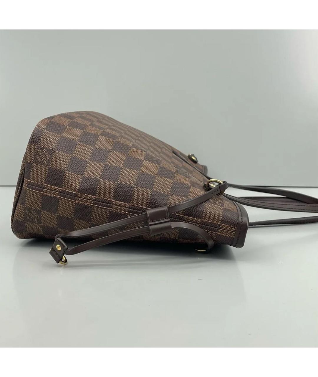 LOUIS VUITTON Коричневая сумка тоут, фото 4