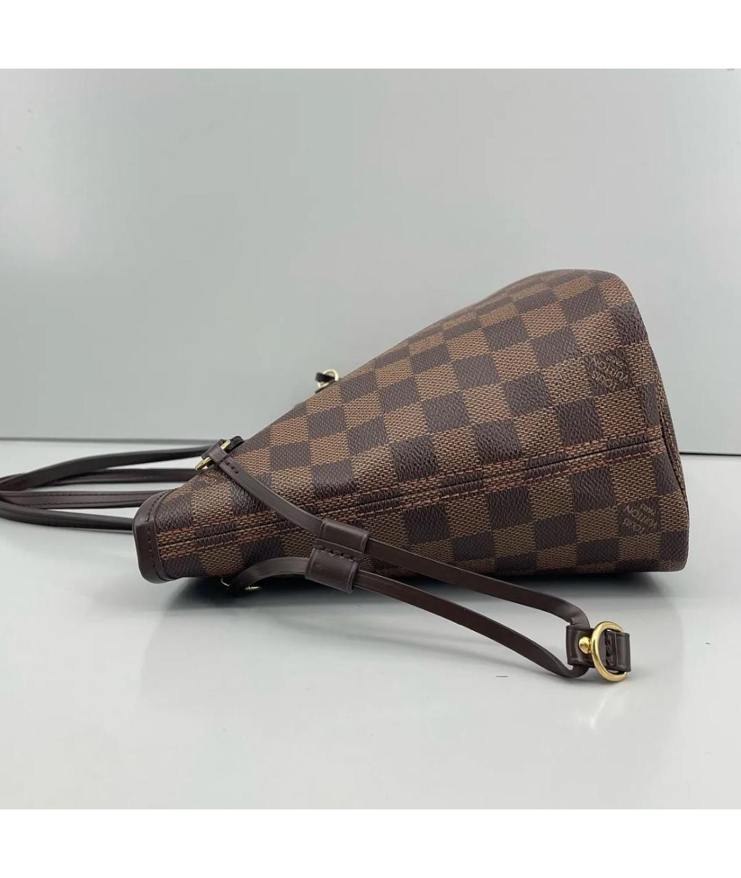 LOUIS VUITTON Коричневая сумка тоут, фото 5