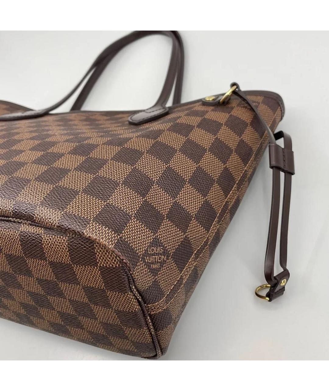 LOUIS VUITTON Коричневая сумка тоут, фото 8