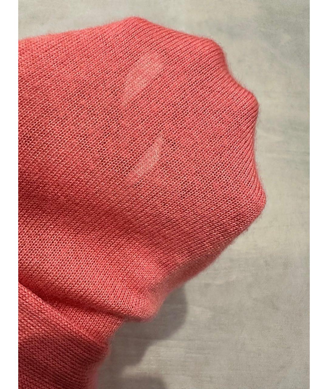 BRUNELLO CUCINELLI Розовый кашемировый джемпер / свитер, фото 5