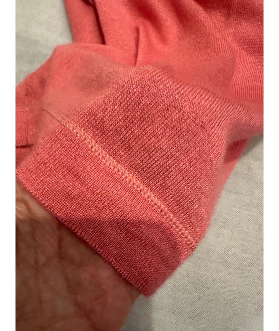 BRUNELLO CUCINELLI Розовый кашемировый джемпер / свитер, фото 6