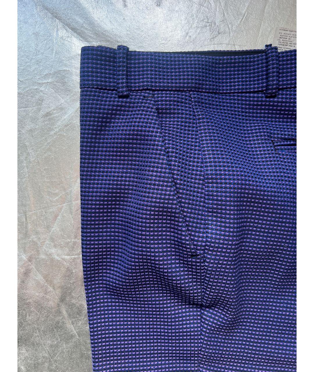 PINKO Мульти шерстяные брюки узкие, фото 6