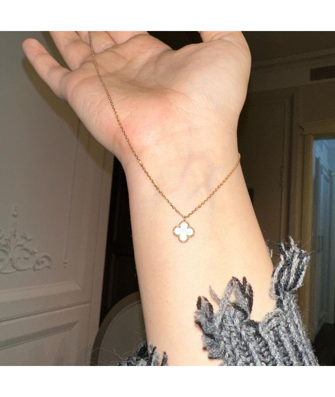 VAN CLEEF & ARPELS Белое колье из белого золота, фото 3