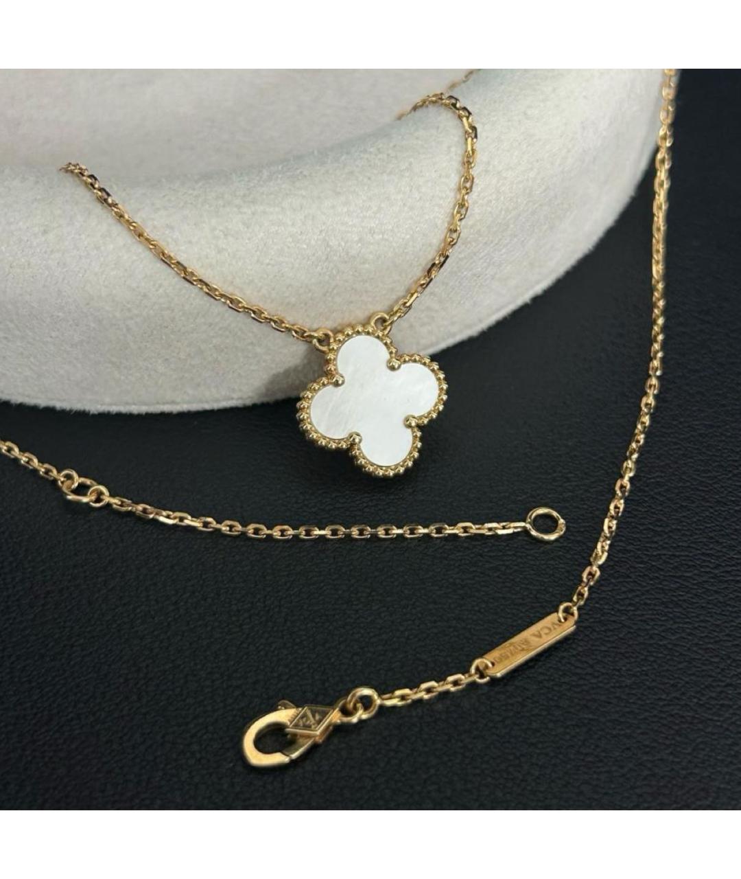 VAN CLEEF & ARPELS Белое колье из белого золота, фото 2