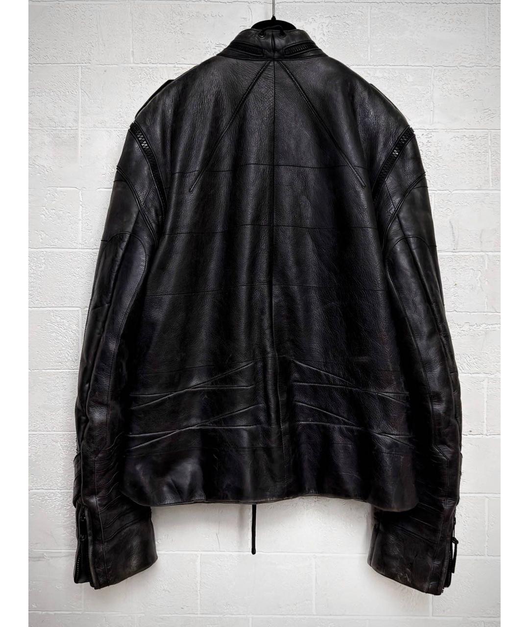 CHRISTIAN DIOR Черная кожаная куртка, фото 2