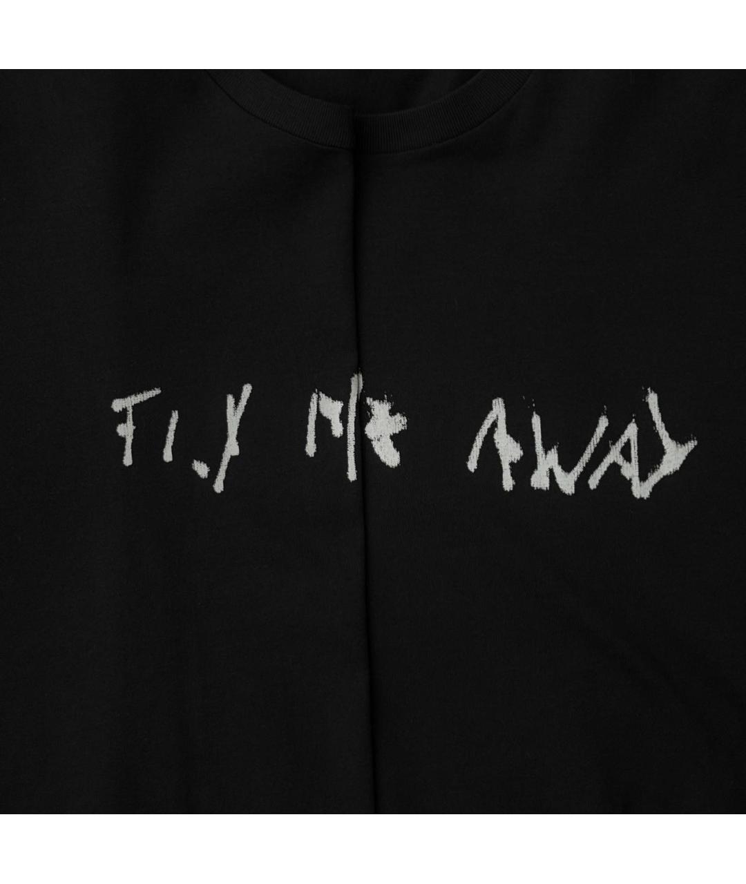 CHRISTIAN DIOR Черная хлопковая футболка, фото 3