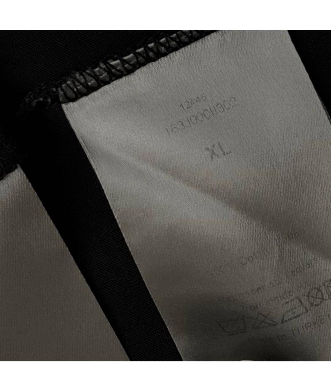 CHRISTIAN DIOR Черная хлопковая футболка, фото 2