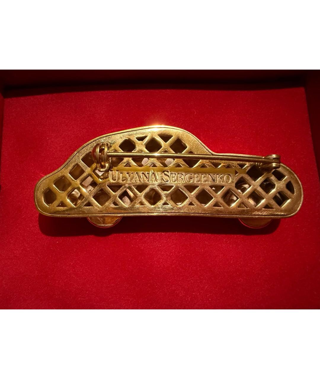 ULYANA SERGEENKO Золотая булавка / брошь, фото 2