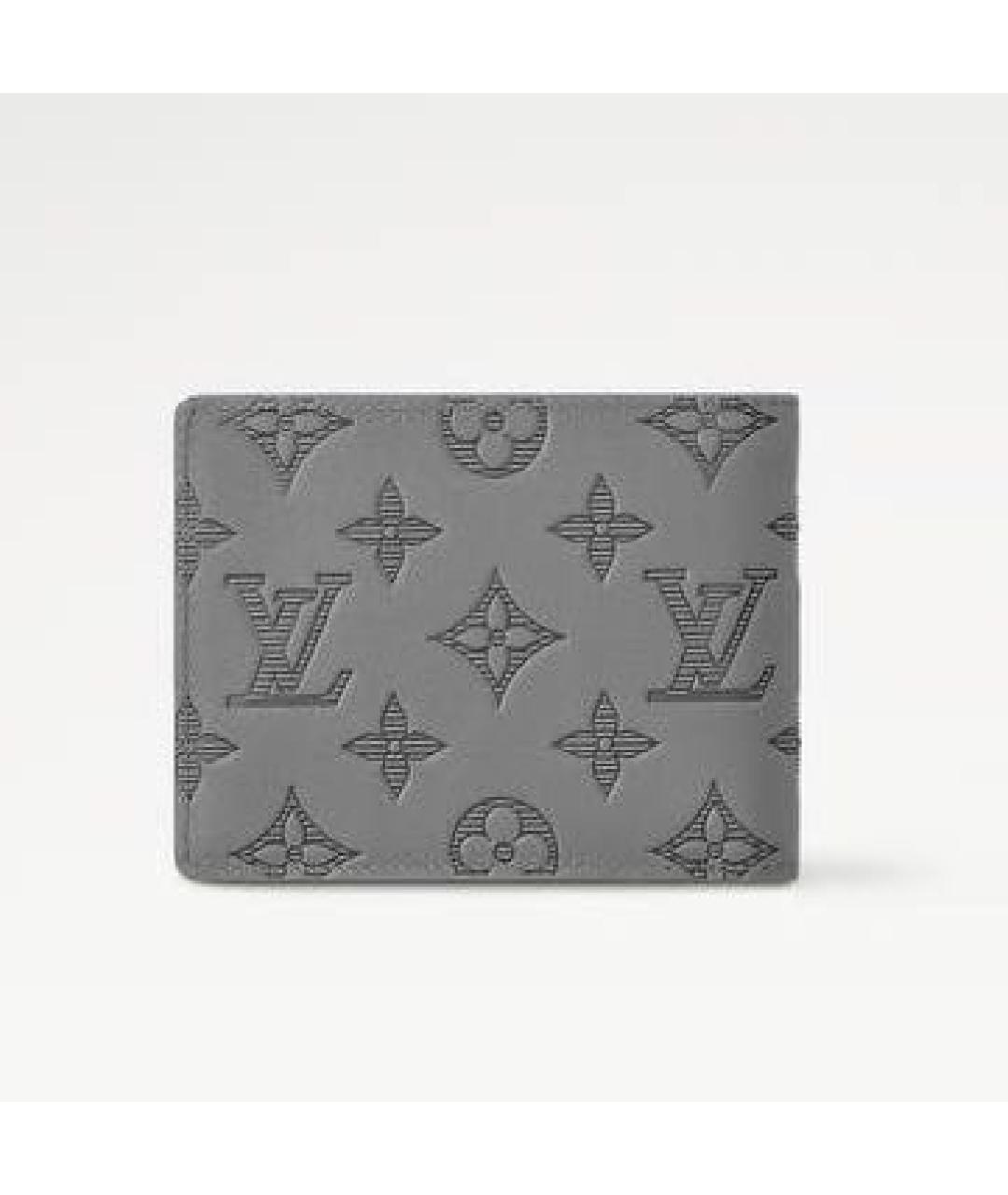 LOUIS VUITTON Серый кошелек, фото 6
