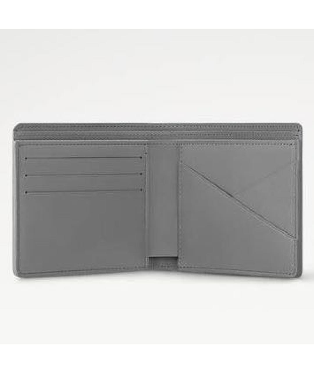 LOUIS VUITTON Серый кошелек, фото 4