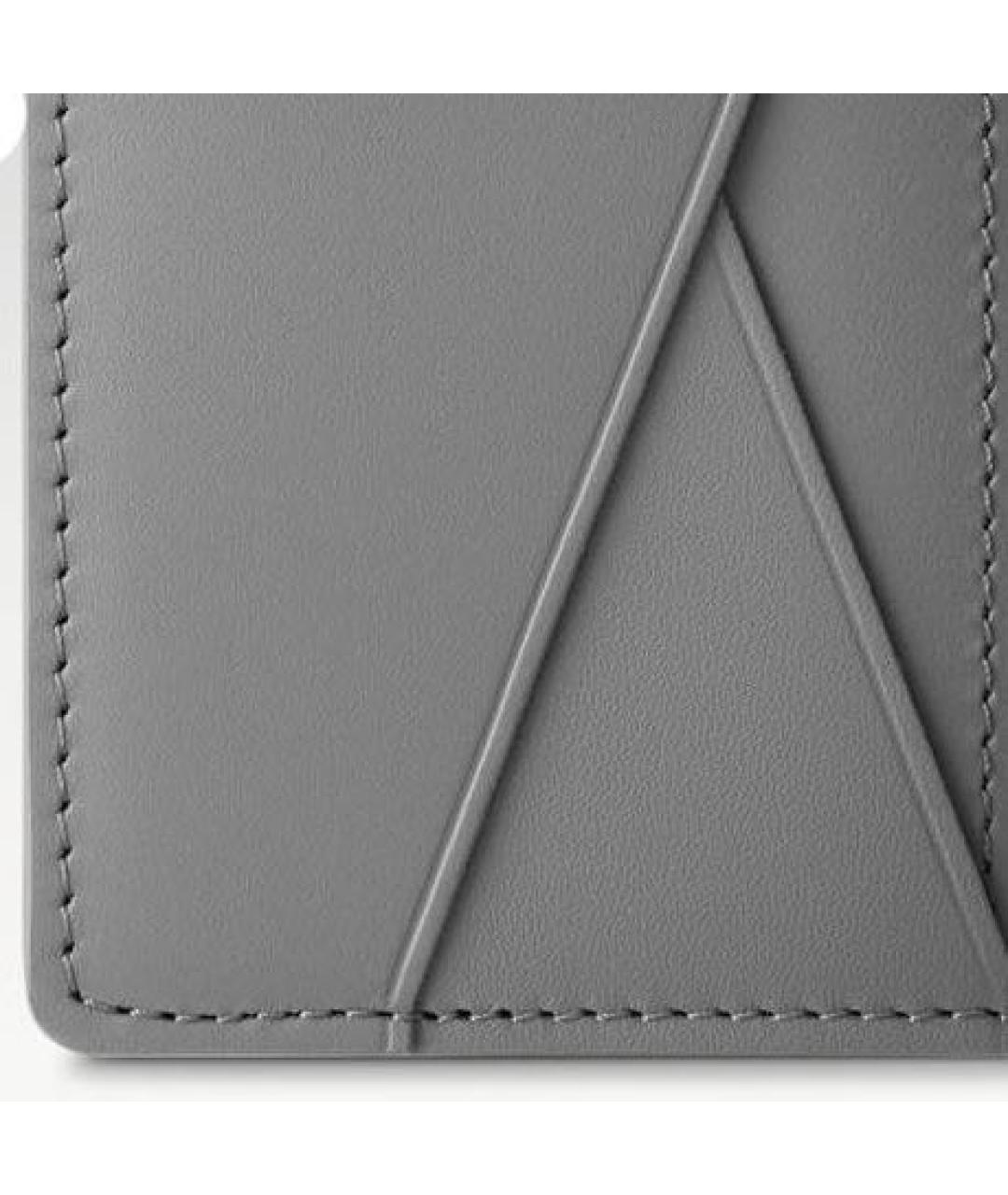LOUIS VUITTON Серый кардхолдер, фото 4