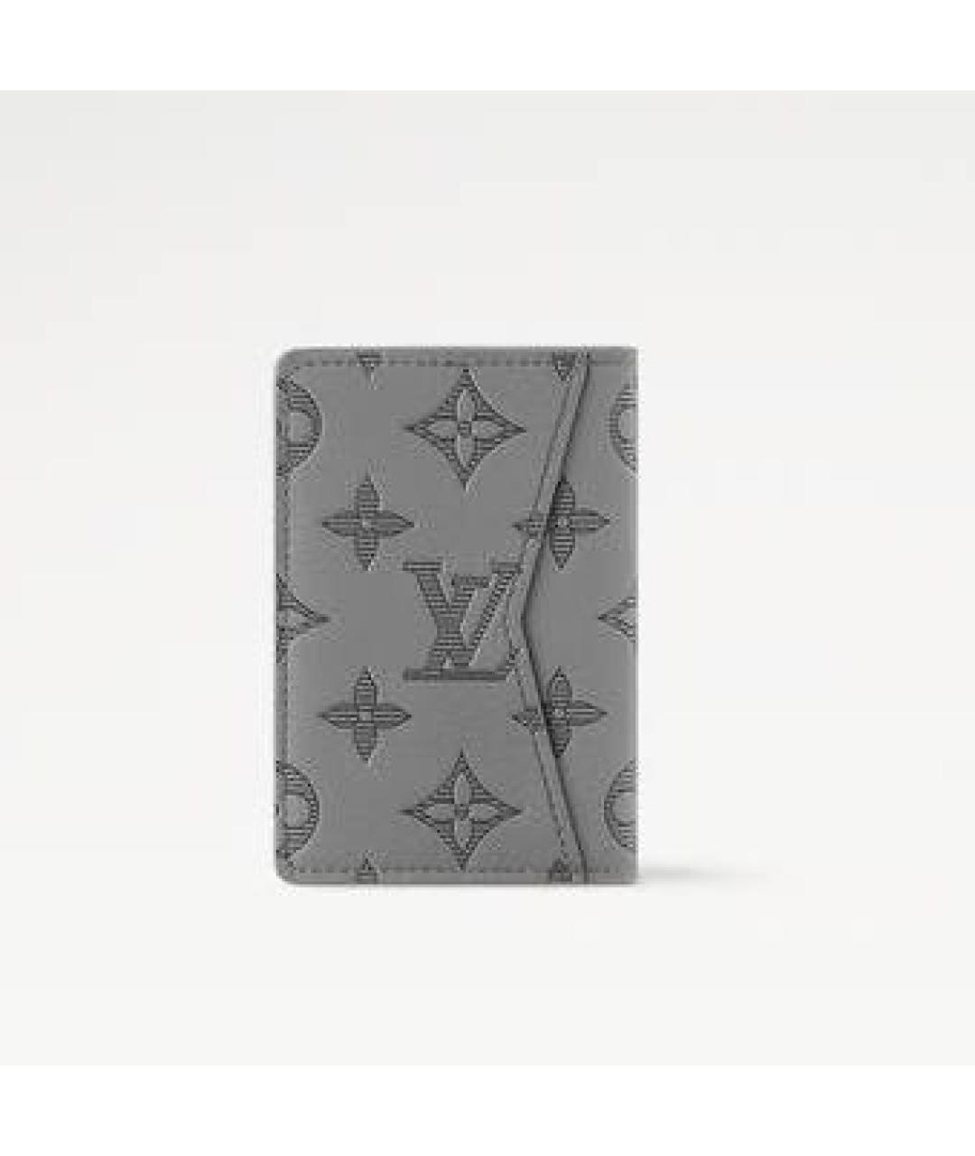 LOUIS VUITTON Серый кардхолдер, фото 6
