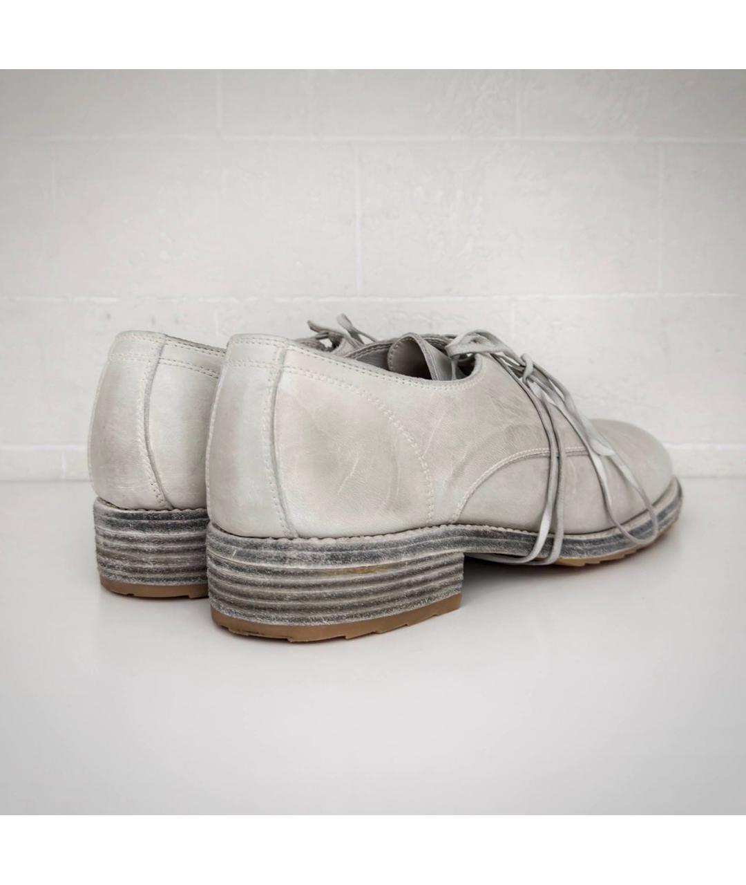 GUIDI Кожаные низкие ботинки, фото 3