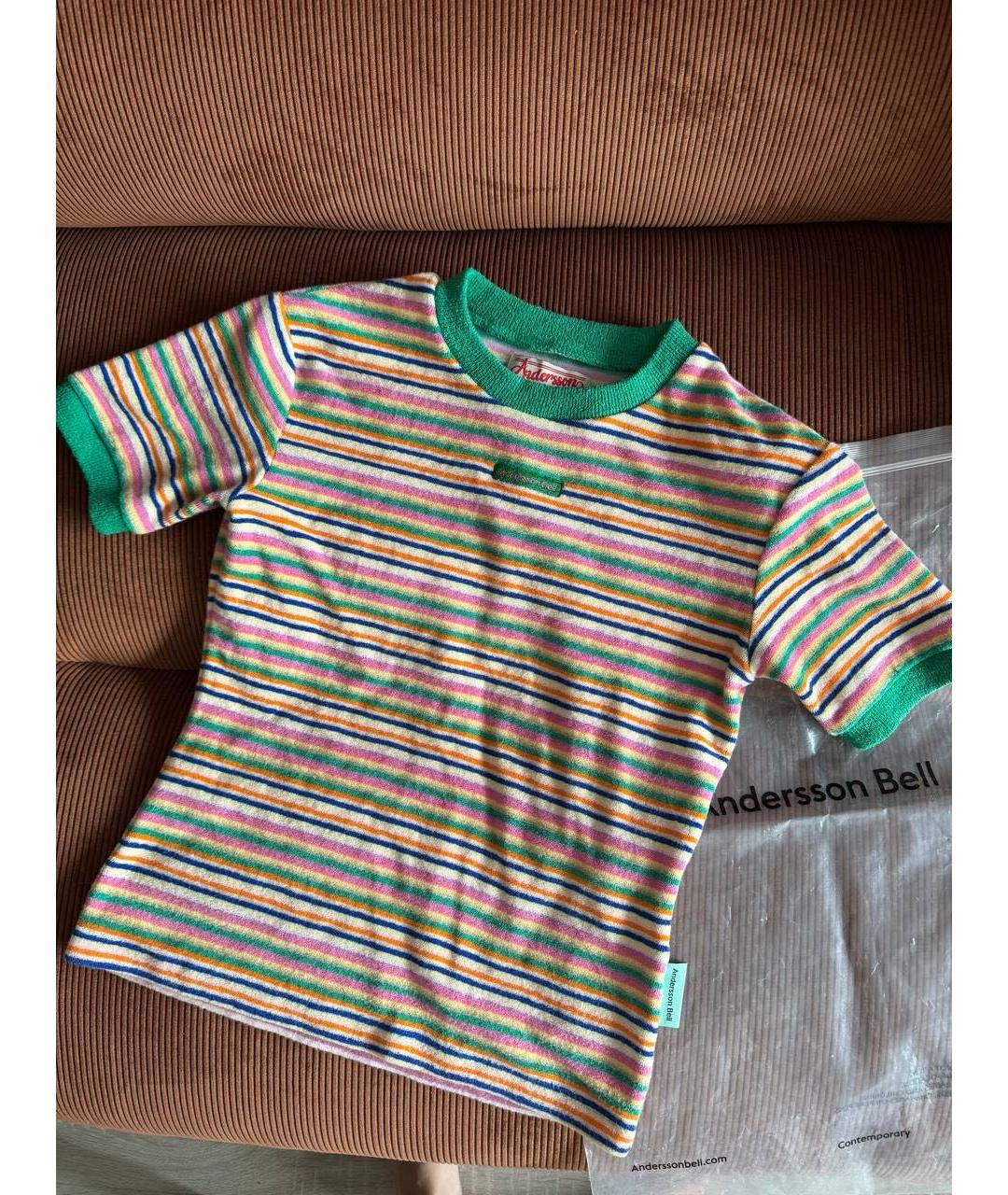 ANDERSSON BELL Мульти хлопковая футболка, фото 7