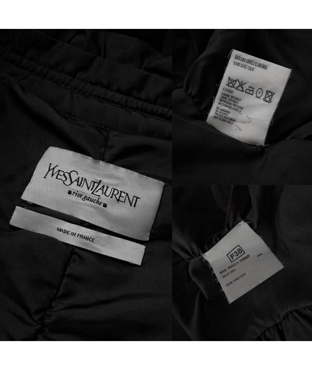 SAINT LAURENT Шелковый жакет/пиджак, фото 3