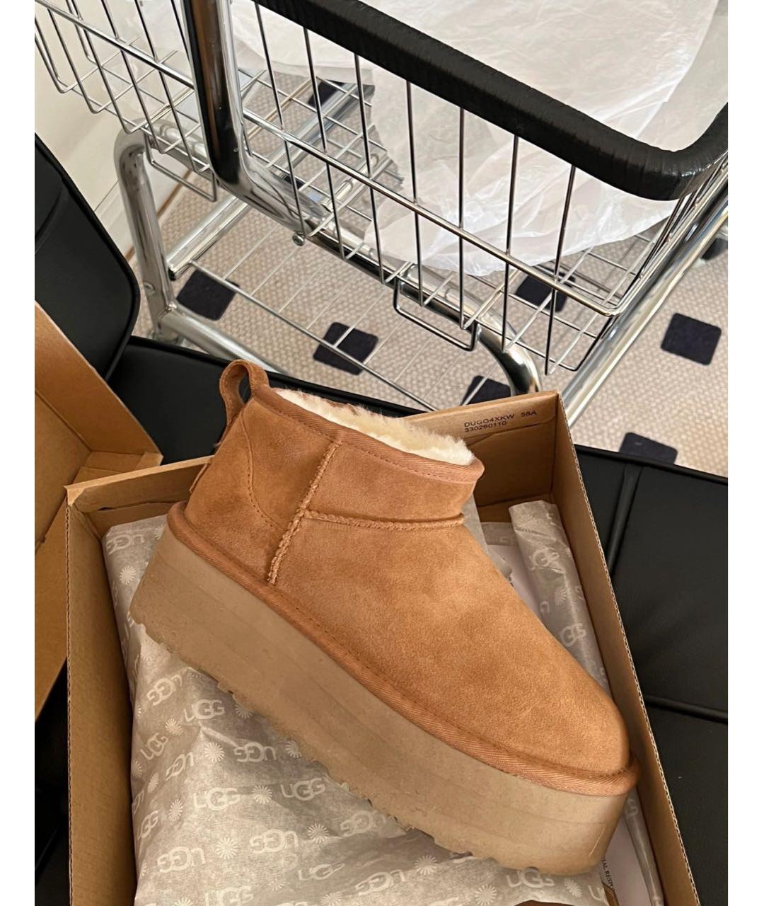 UGG AUSTRALIA Замшевые ботинки, фото 2