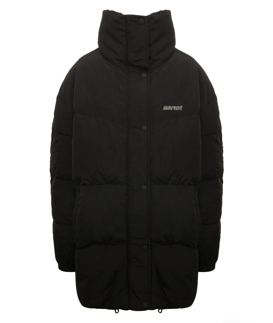 ISABEL MARANT Черный полиамидовый пуховик, фото 5