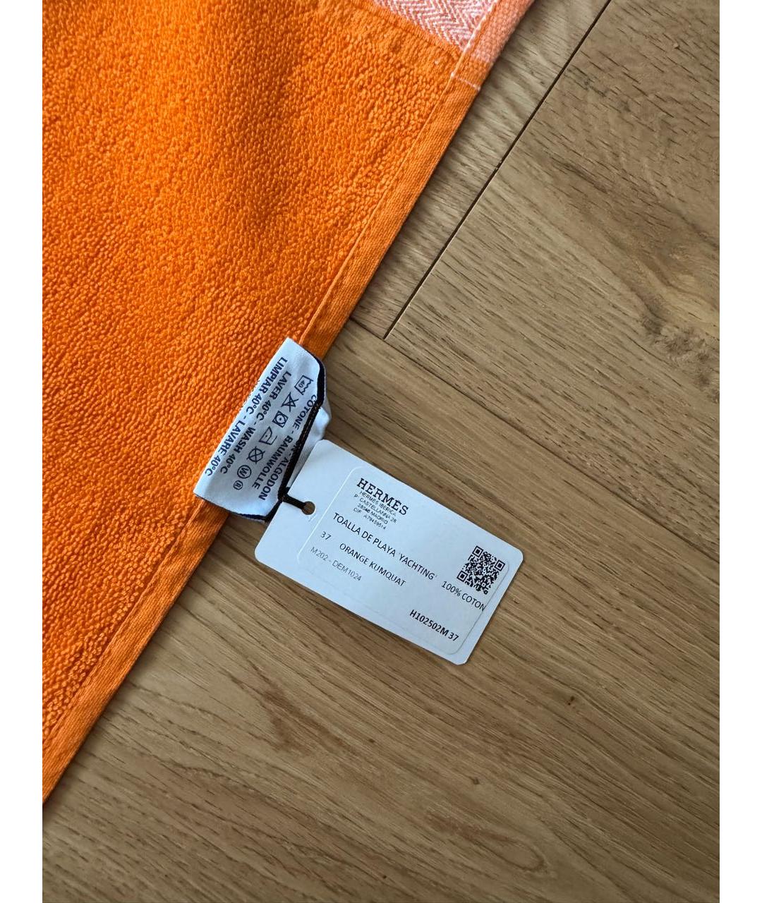 HERMES Хлопковое полотенце, фото 4