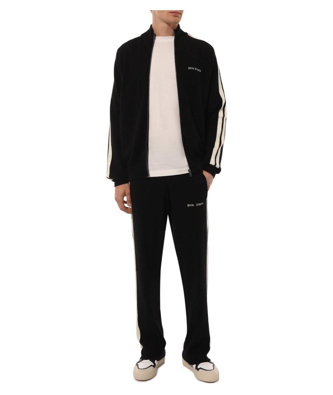 PALM ANGELS Черный шерстяной спортивный костюм, фото 3
