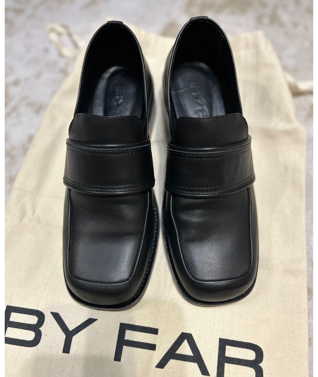 BY FAR Черные кожаные туфли, фото 4