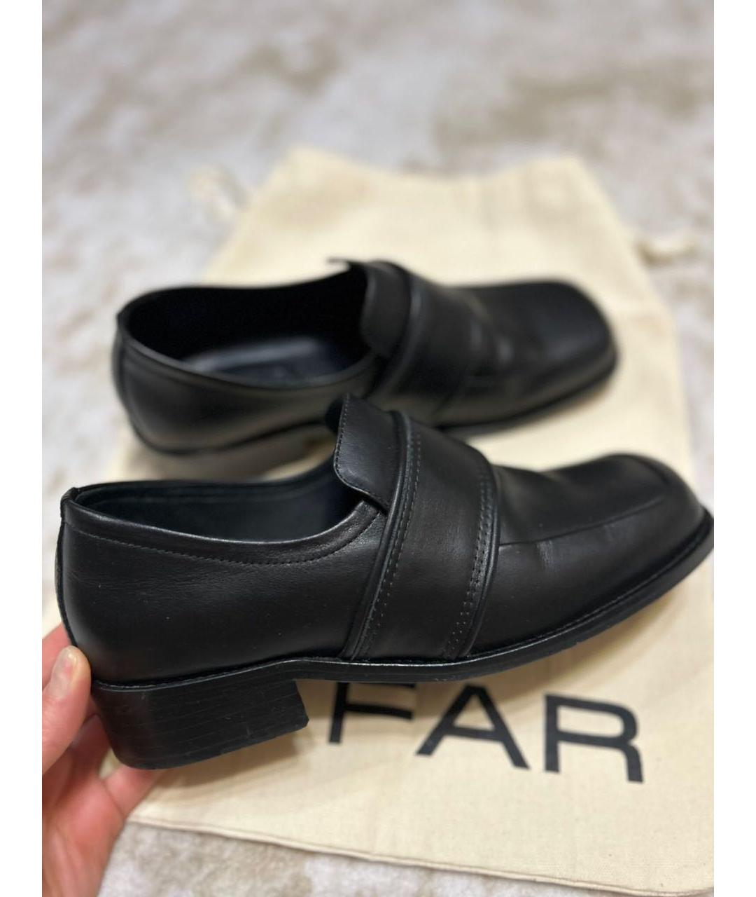 BY FAR Черные кожаные туфли, фото 6