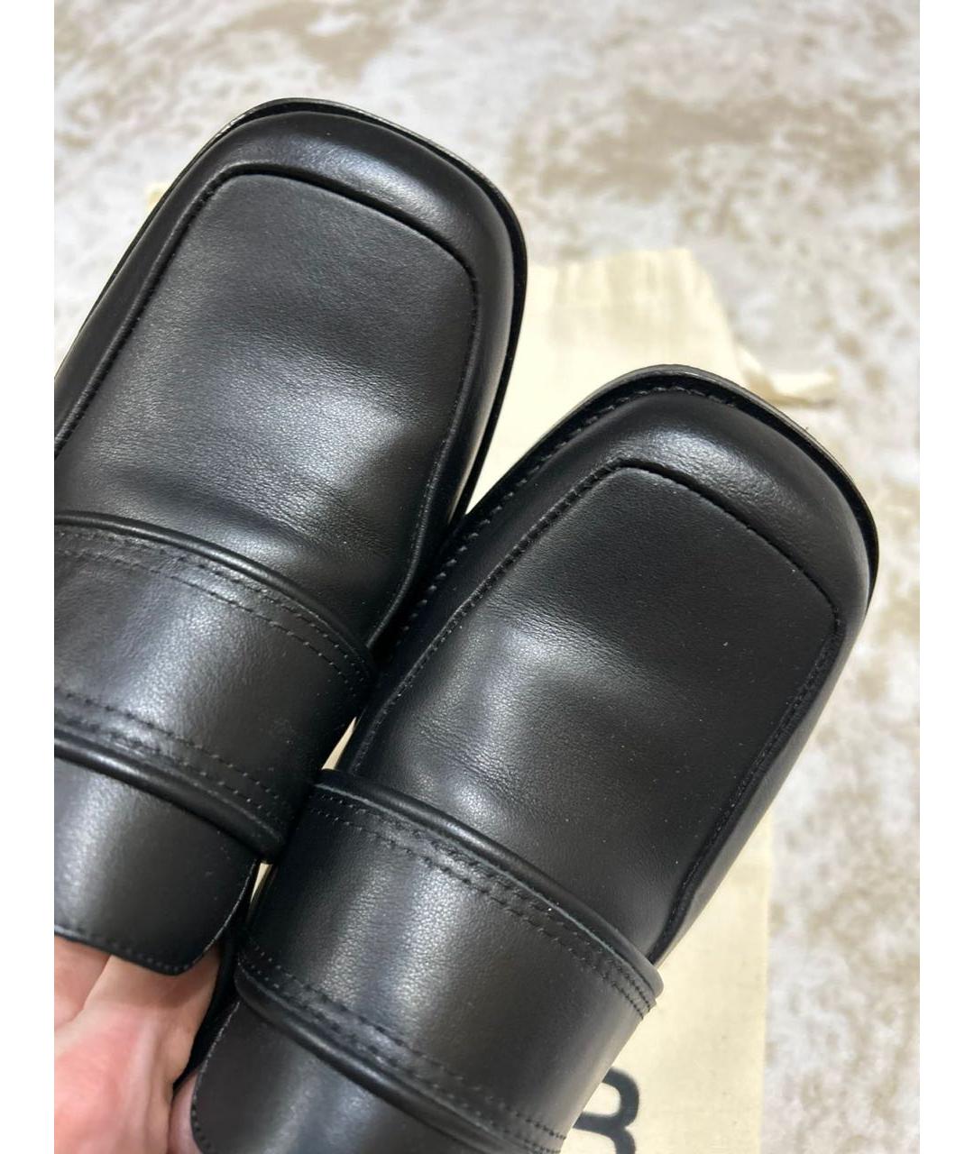 BY FAR Черные кожаные туфли, фото 8