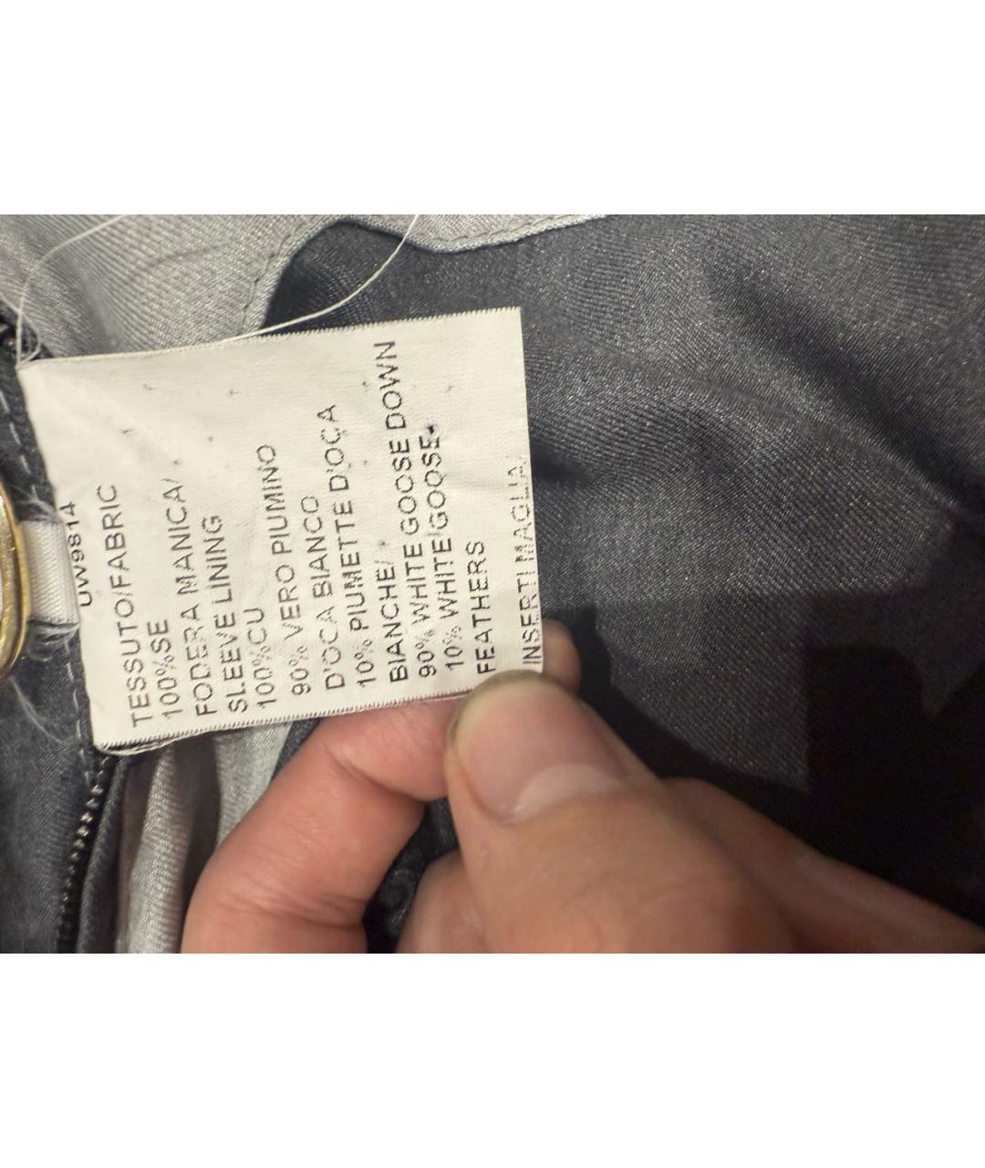 KITON Серая хлопковая куртка, фото 5