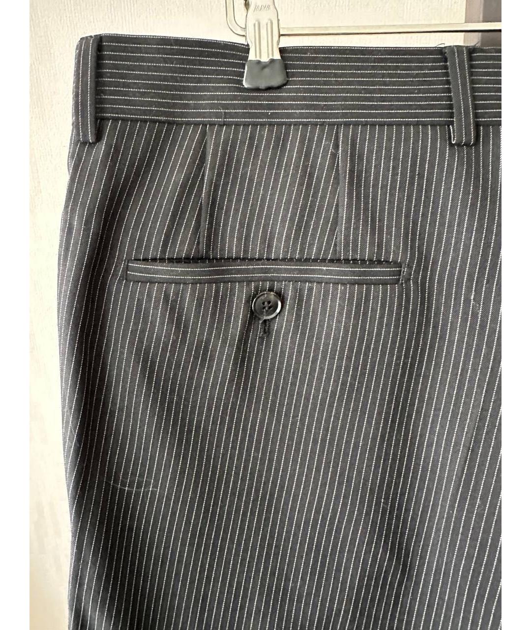 HUGO BOSS Черные классические брюки, фото 3