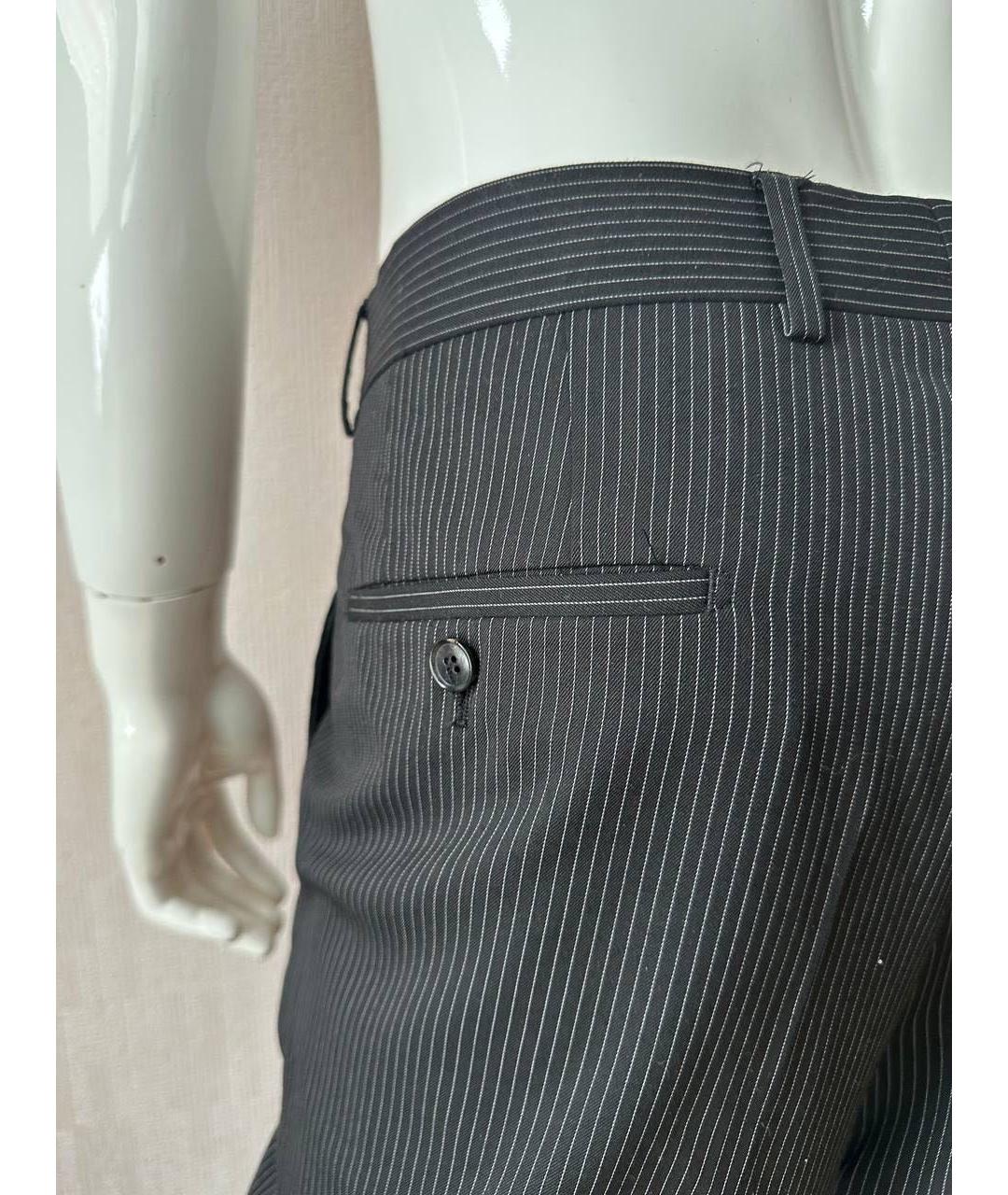 HUGO BOSS Черные классические брюки, фото 6