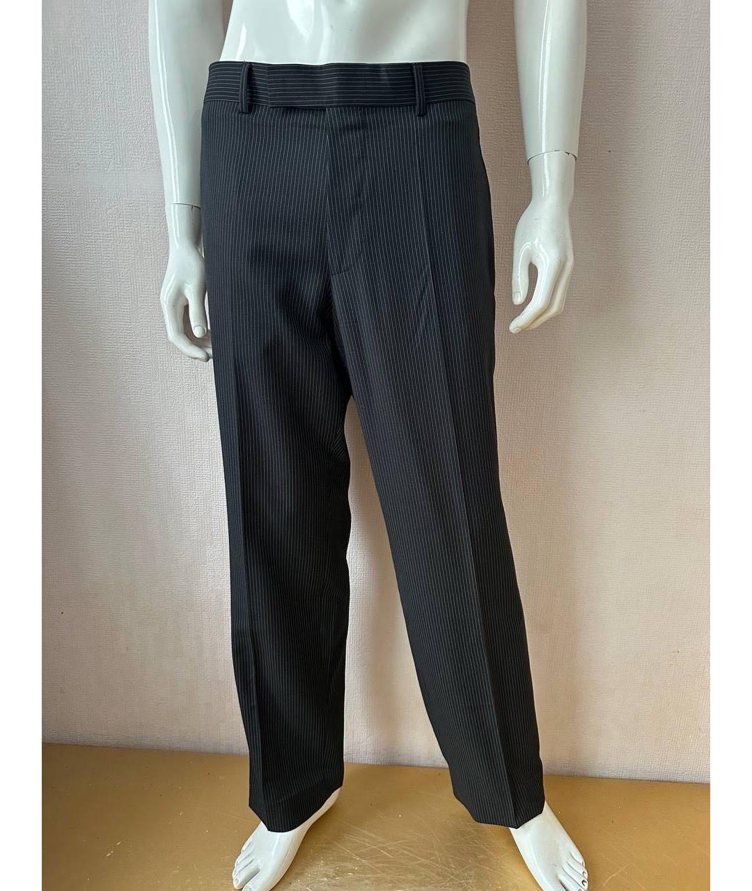 HUGO BOSS Черные классические брюки, фото 7