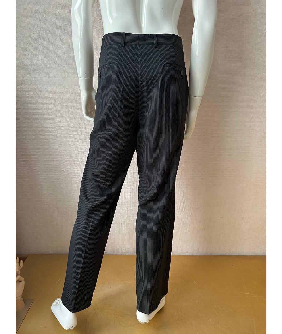 HUGO BOSS Черные классические брюки, фото 8