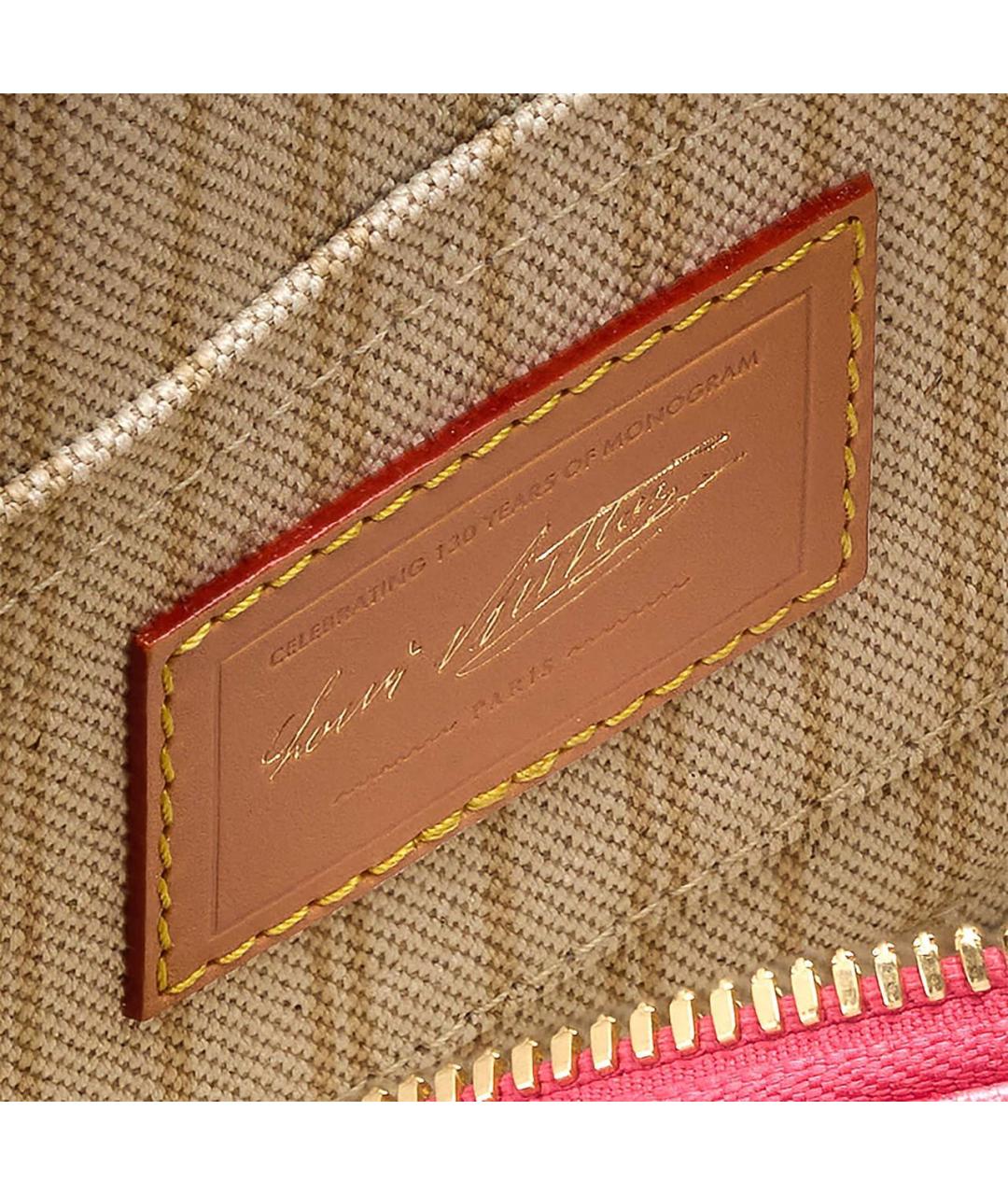 LOUIS VUITTON Розовая сумка с короткими ручками, фото 5